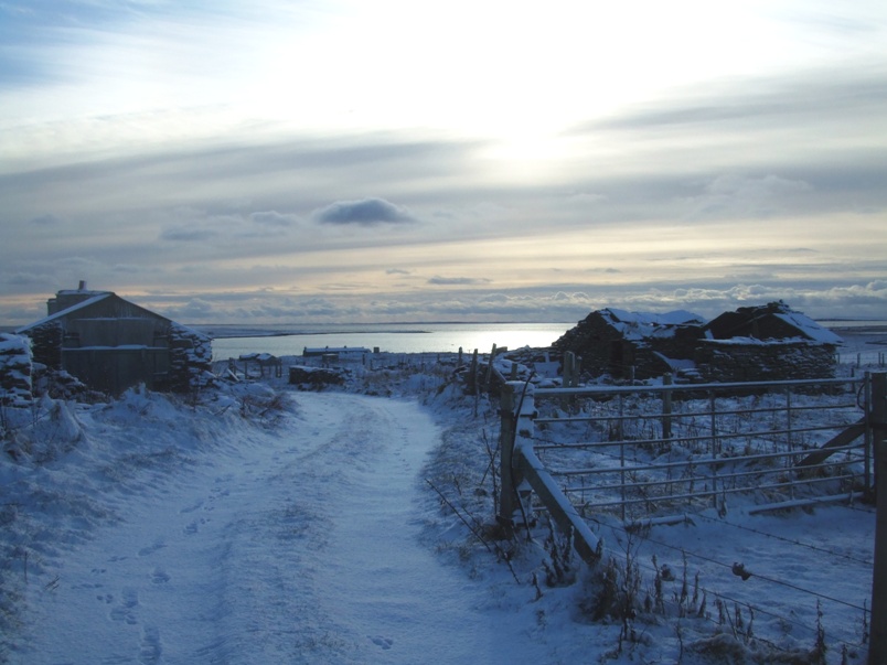 Papay winter view