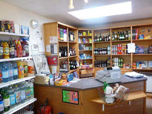 Wines, beers and soft drinks at Papa Westray Community Shop