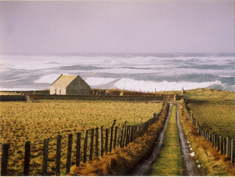 The lane down to St Boniface